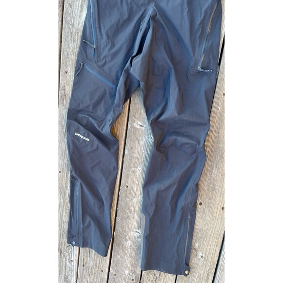 NWT! Patagonia Dual Aspect Bibs Men's S Alpine Climbing Recco Smolder Blue $399 - Picture 3 of 13